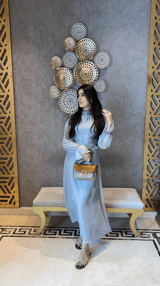 Silver Mist Luxe Maxi - AREEJ | Online