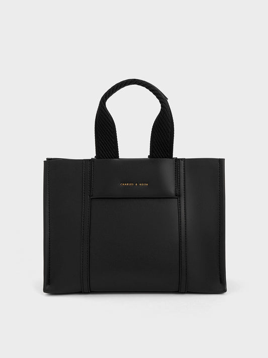 Charles & Ke*th - Mini Shalia Tote Bag - Black - Exp. Launch: 01/10/2024