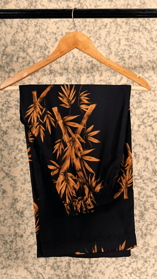 Noir Luxe with Gilded Branches - AREEJ | Online